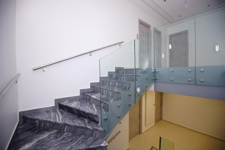 rampe d'escalier Inox 